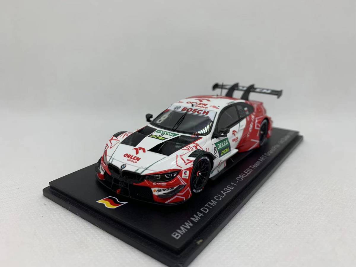 SPARK 1/43 BMW M4 DTM CLASS 1 No.8 ORLEN Team ART Grand Prix 3rd Zolder 2020 SG660 J04-L-125_画像1