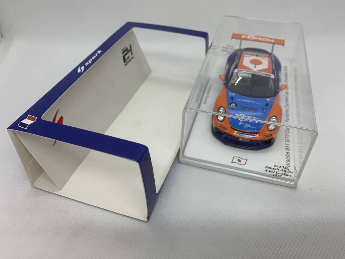 SPARK 1/43 PORSCHE 911 GT3 CUP NO.2 PORSCHE CARRERA CUP JAPAN CHAMPION 2018 J04-L-142_画像7