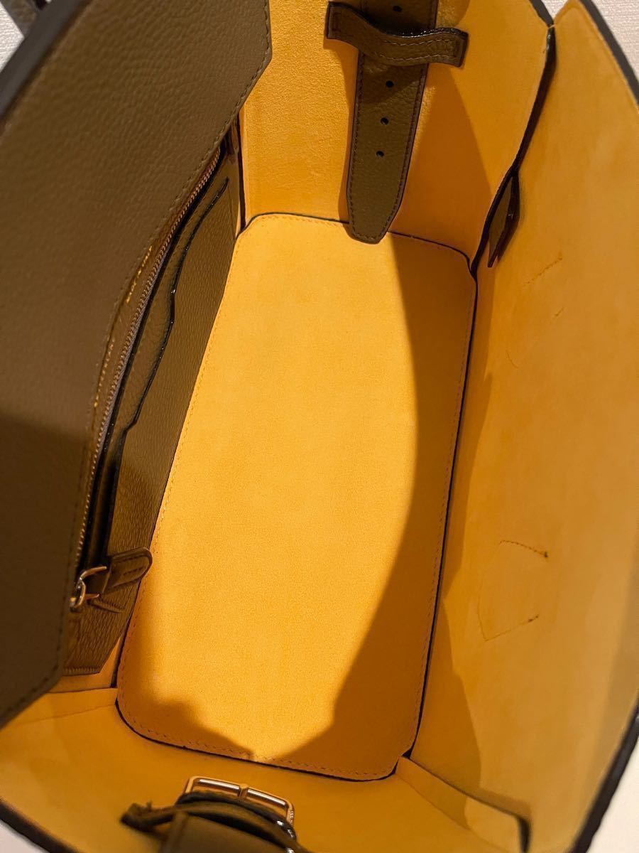 BALLY SOMMET SM N バリー ソメ スモール バイカラー カーキ BALLY SOMMET SM N バリー ソメ スモール バイカラー カーキ