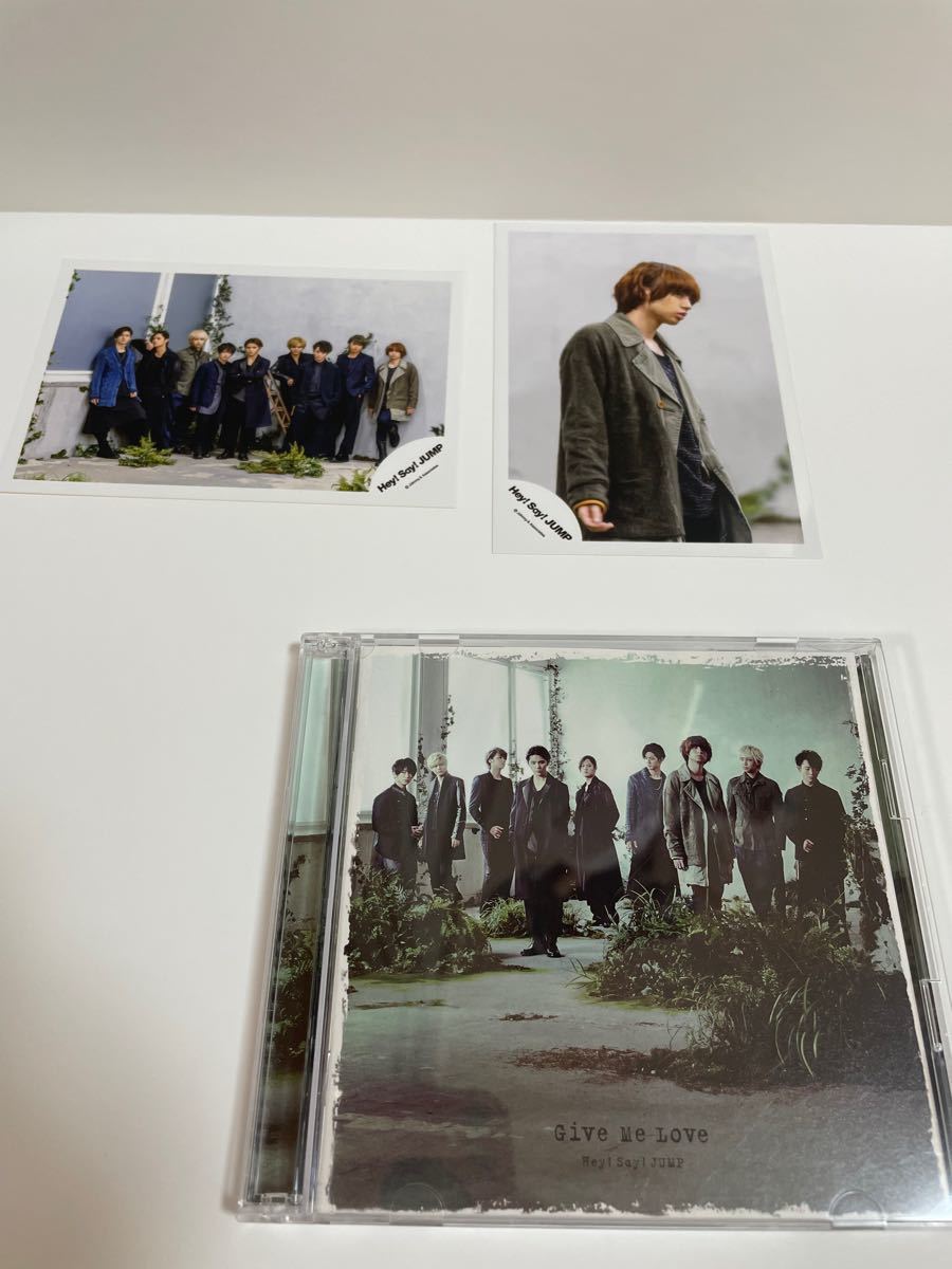 Hey!Say!JUMP   Give Me Love シングル初回限定盤　　公式写真付き