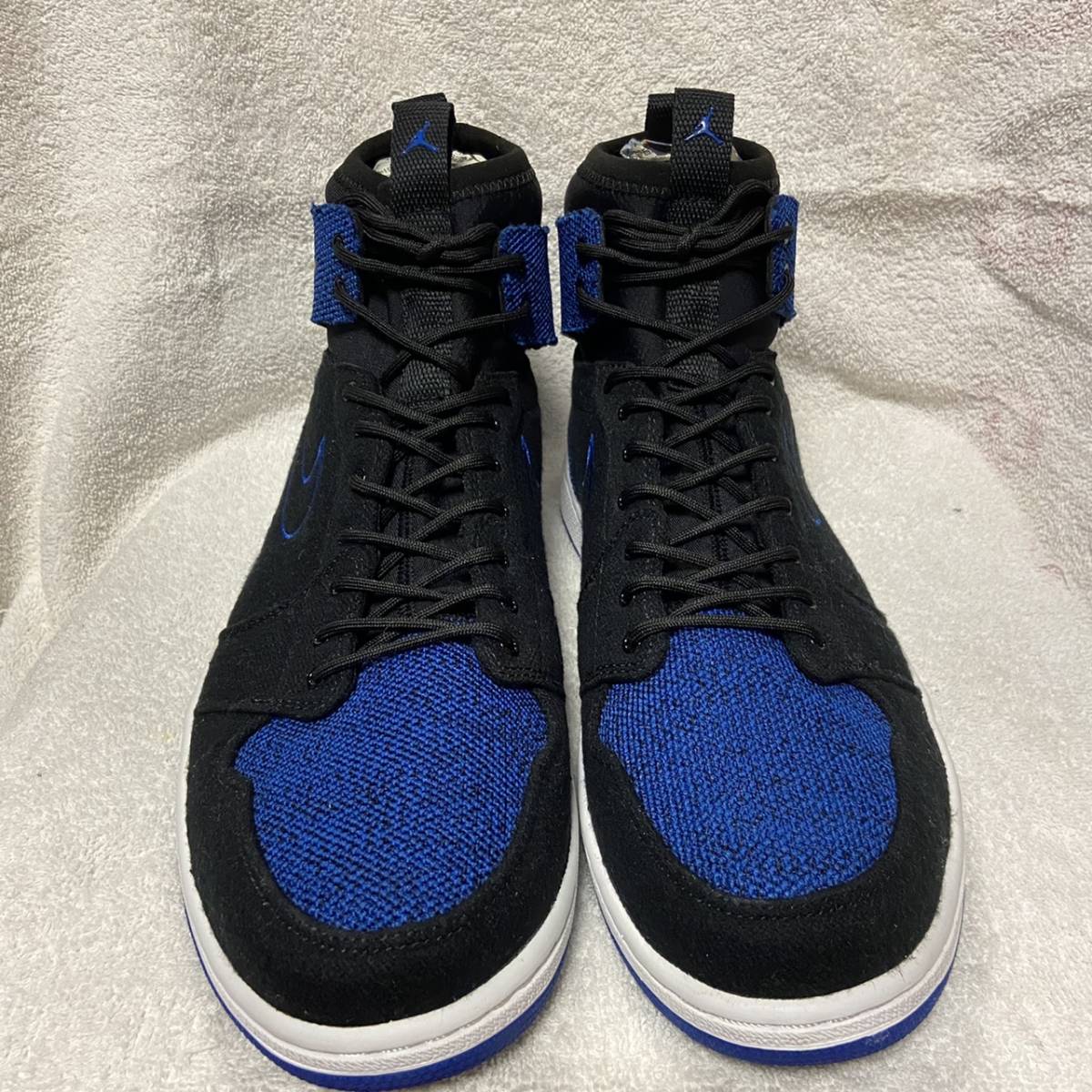 新品 NIKE AIR JORDAN 1 RETRO ULTRA HIGH ROYAL US11.5 29.5cm ブラック ブルー ナイキ エア ジョーダン1 ウルトラ スニーカー 844700-007_画像3