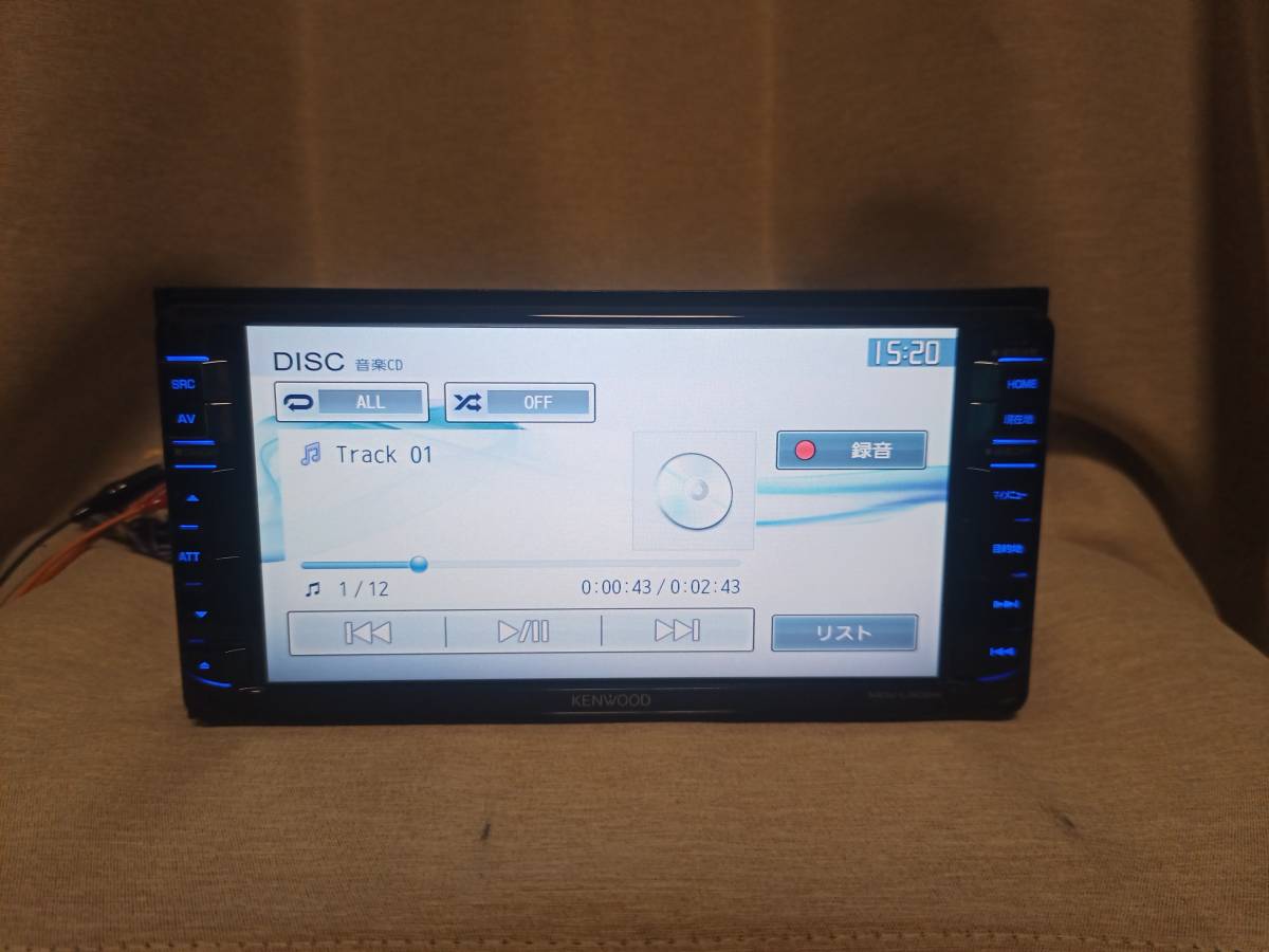 ケンウッド彩速ナビ MDV-L502W 最新地図データ更新済 新品 ケンウッド彩速ナビ MDV-L502W 最新地図データ更新済 新品