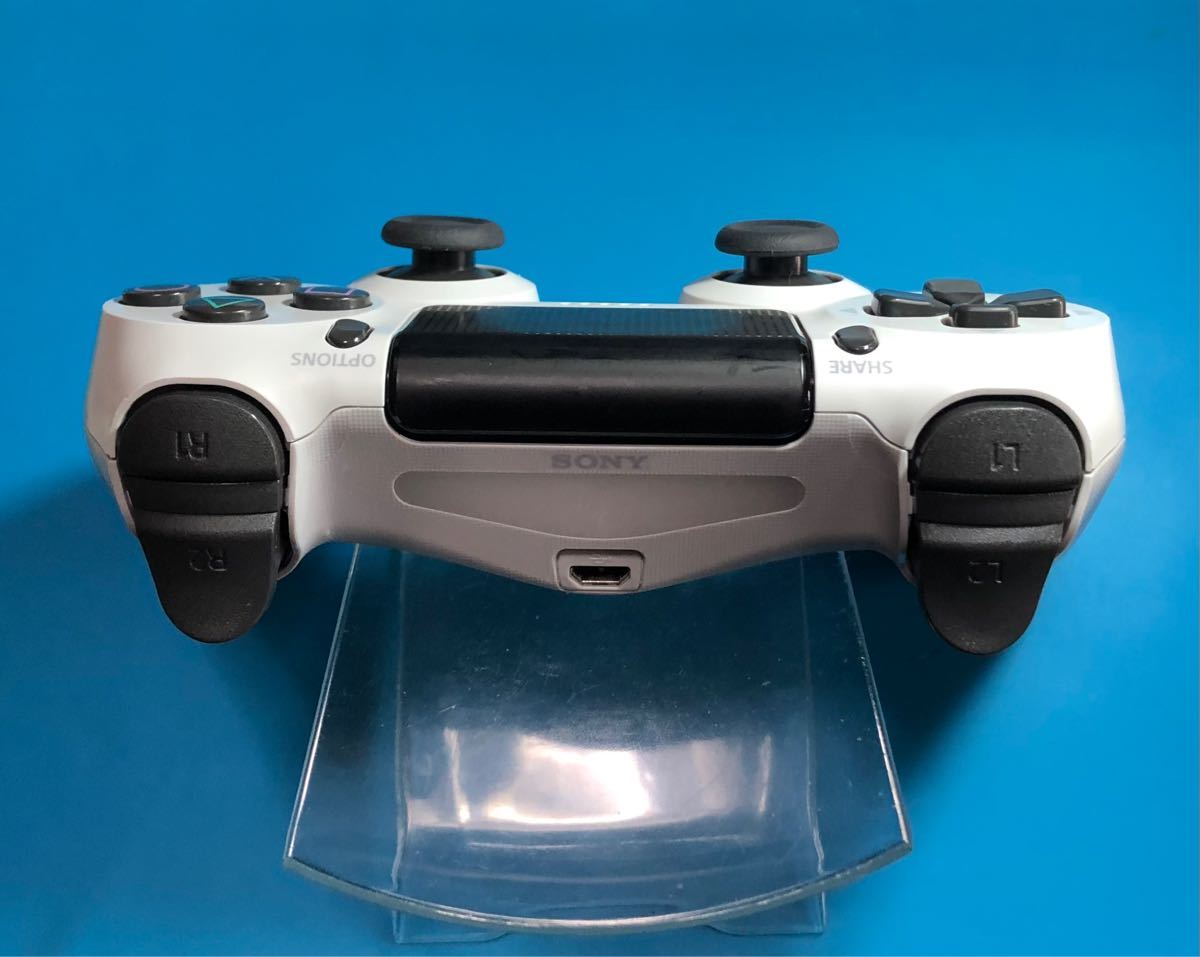 da1様専用　PS4コントローラー 純正品 グレイシャーホワイト ZCT2J 動作確認済　バッテリーチャージャーセット