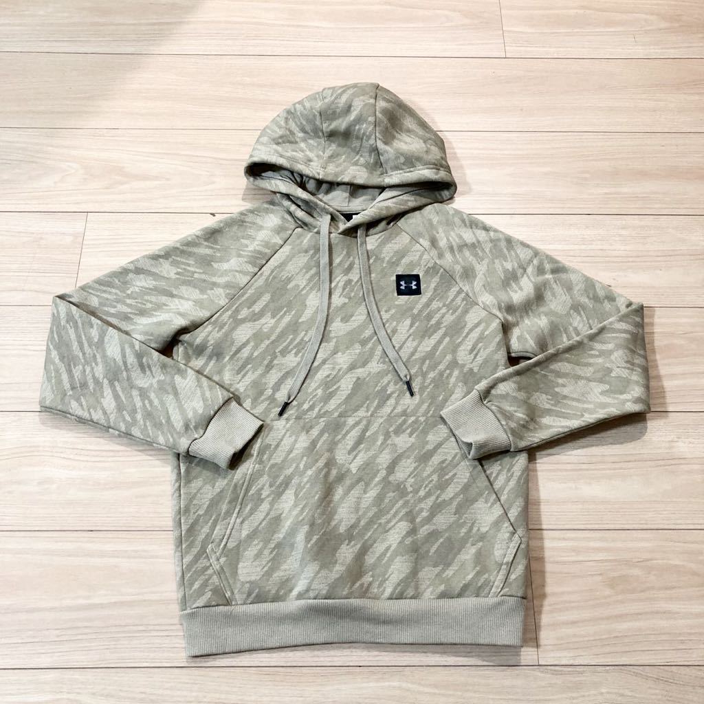 UNDER ARMOUR Under Armor sweat Parker SM size camouflage camouflage beautiful goods 