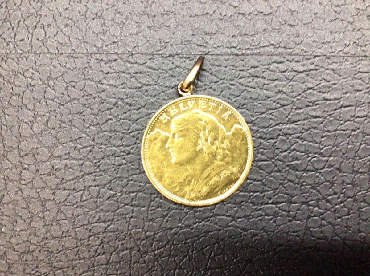 再入荷】 ◇◇【金貨】スイス 20フラン金貨 ブルネリ 1949年 コイン