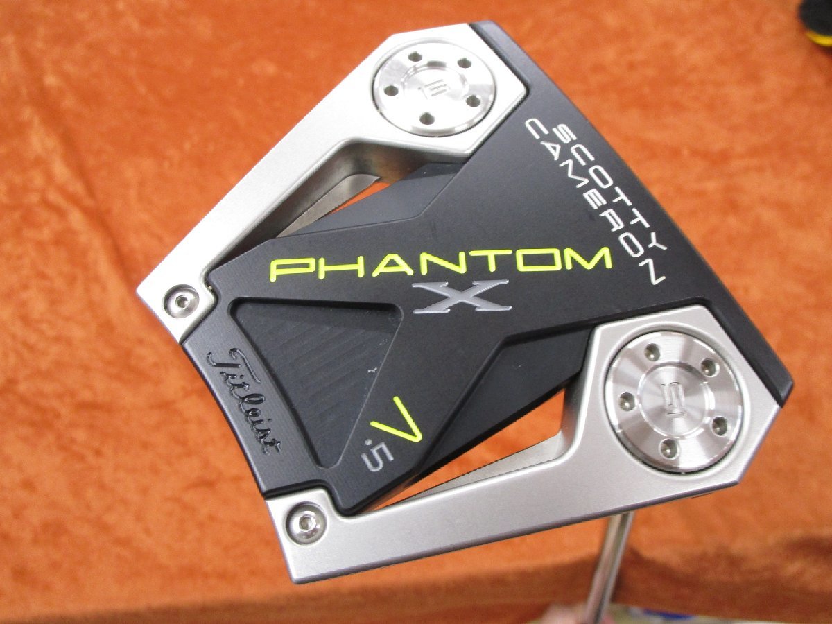 □ タイトリスト SC PHANTOM X 7.5 パター スコッティキャメロン