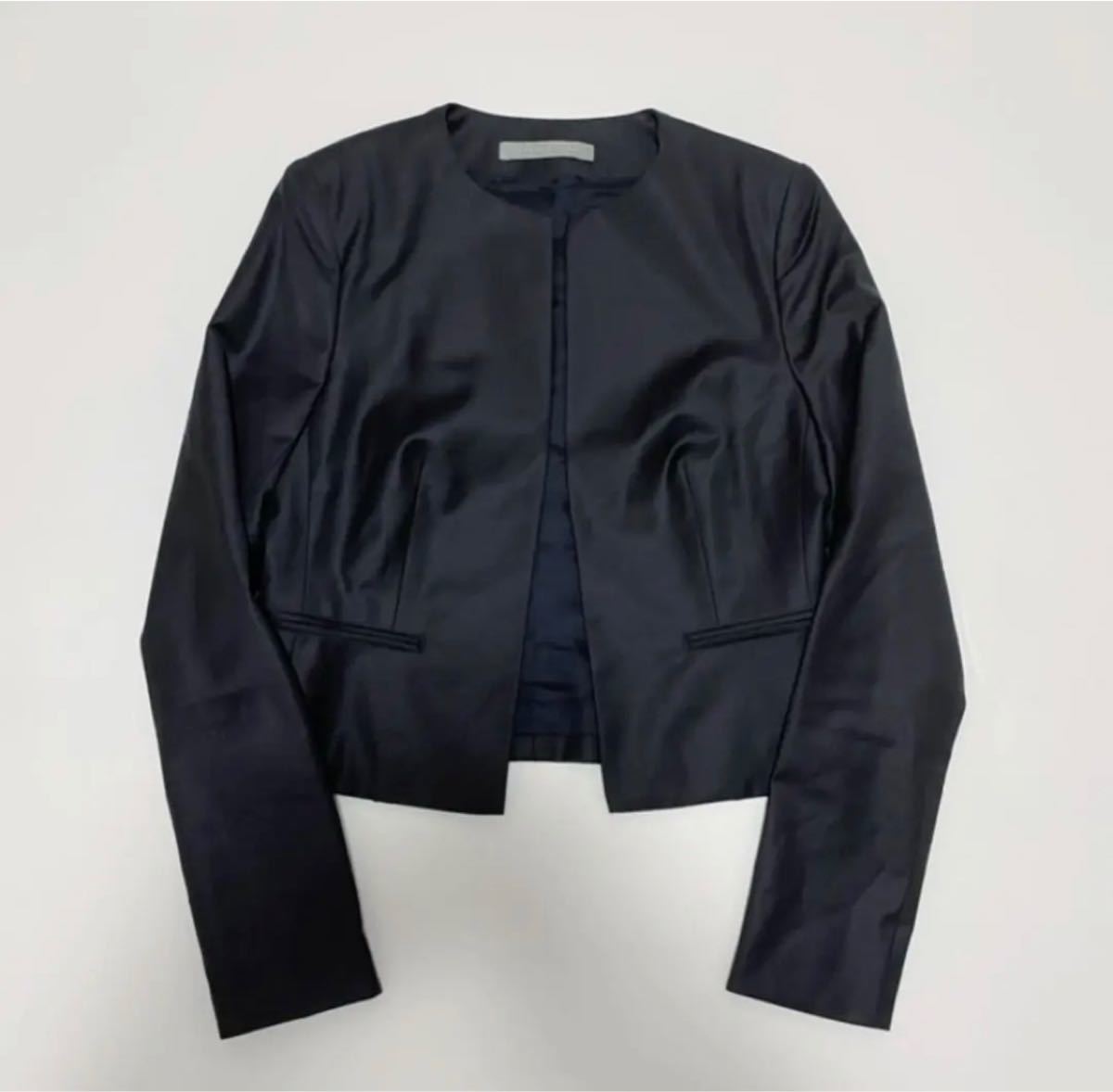 Theory luxe 【美品】EXECUTIVE ジャケット ワンピース ブラック Theory luxe 【美品】EXECUTIVE ジャケット ワンピース ブラック