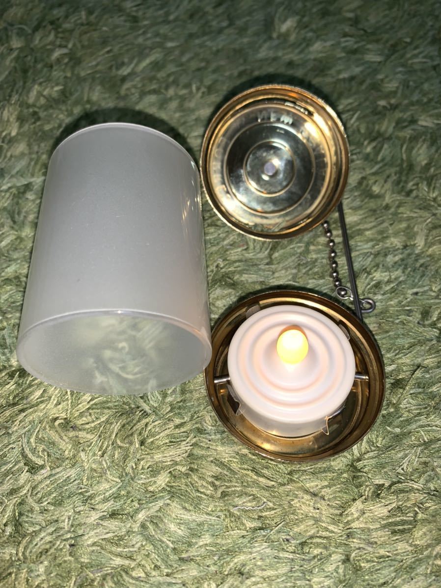 フォレストヒルセット LEDキャンドルランタン 色はゴールド 激レア品