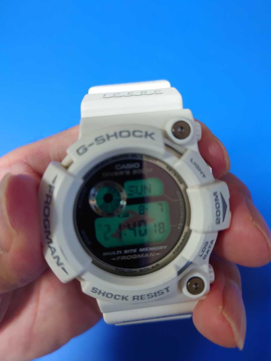 フロッグマン イルクジ Gショック g-shock 白 GW-206K-7JR-