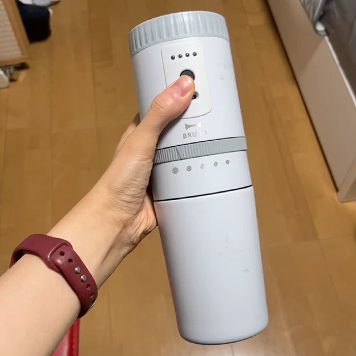 ブルーノ コーヒーミル 電動 コードレス BRUNO 電動ミルコーヒーメーカー BOE080