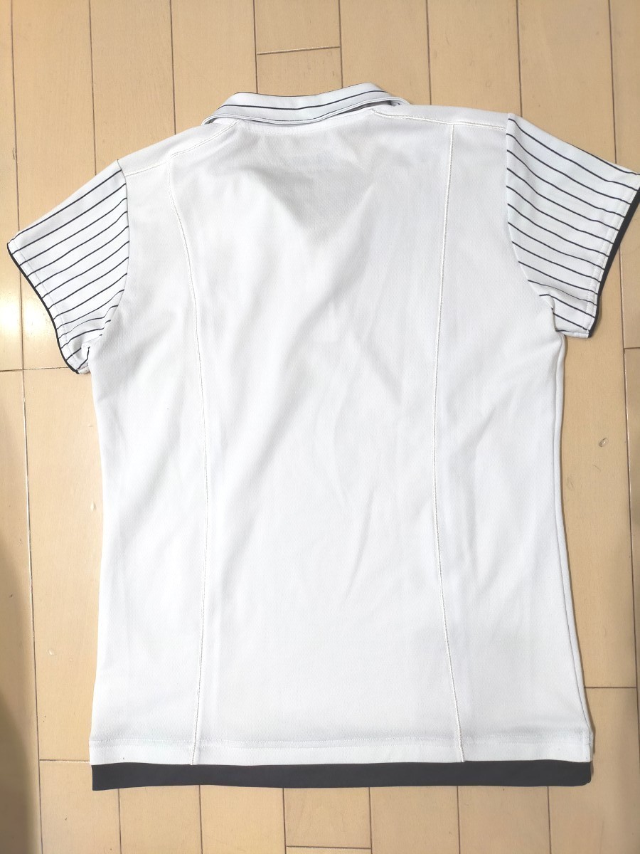 美品　SRIXON　スリクソン　レディース　テニス　バドミントン　ゴルフ　速乾半袖シャツ　ポロシャツ　Lサイズ