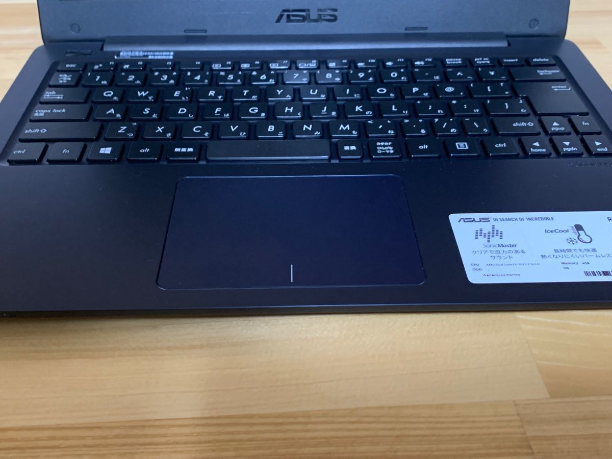 新古品 ASUS ノートPC R417Y | www.mclegal.info