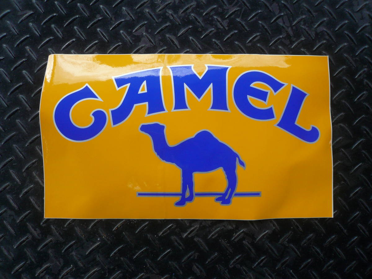 CAMEL キャメル ステッカー 大 LOTUS HONDA 約47x27センチの画像1