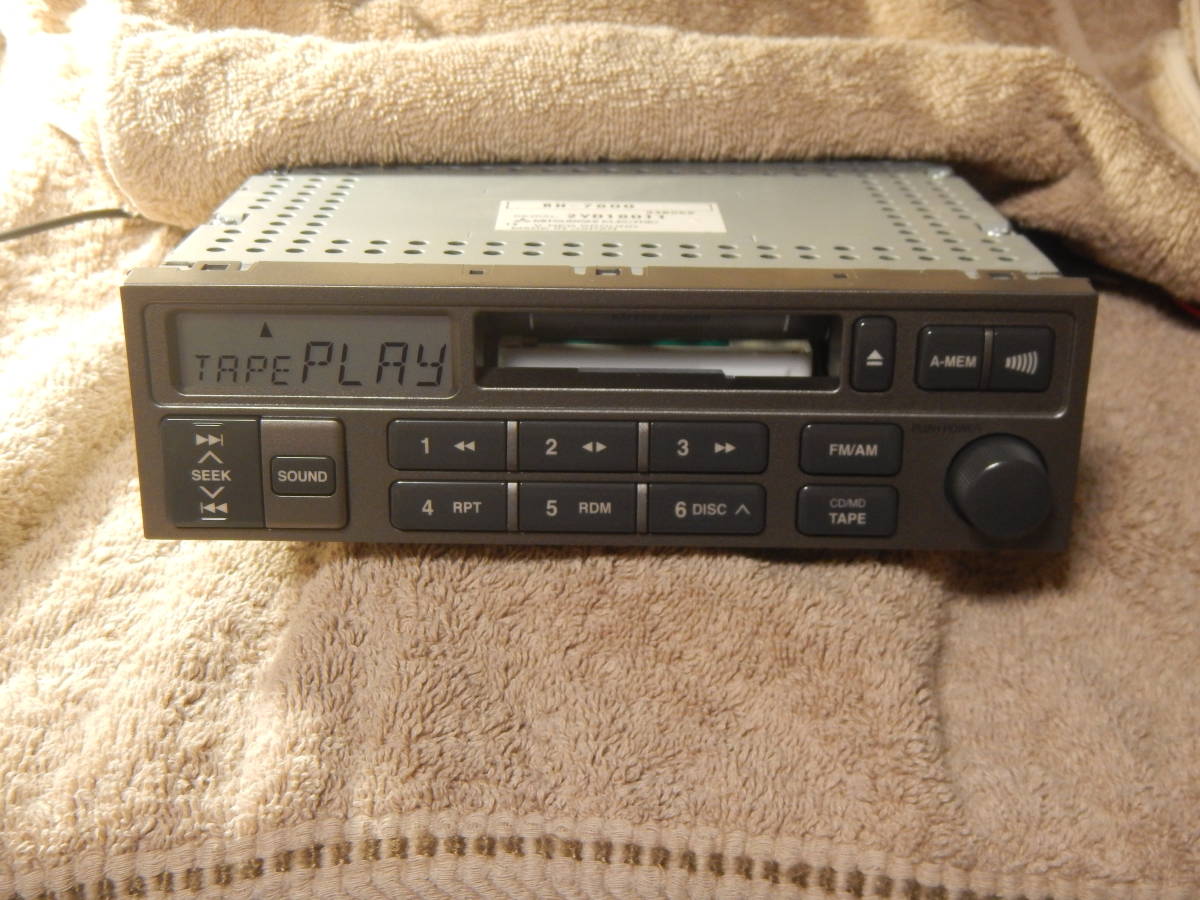 【三菱 純正】カセット デッキ ステレオ 1DIN 【RH-7800】