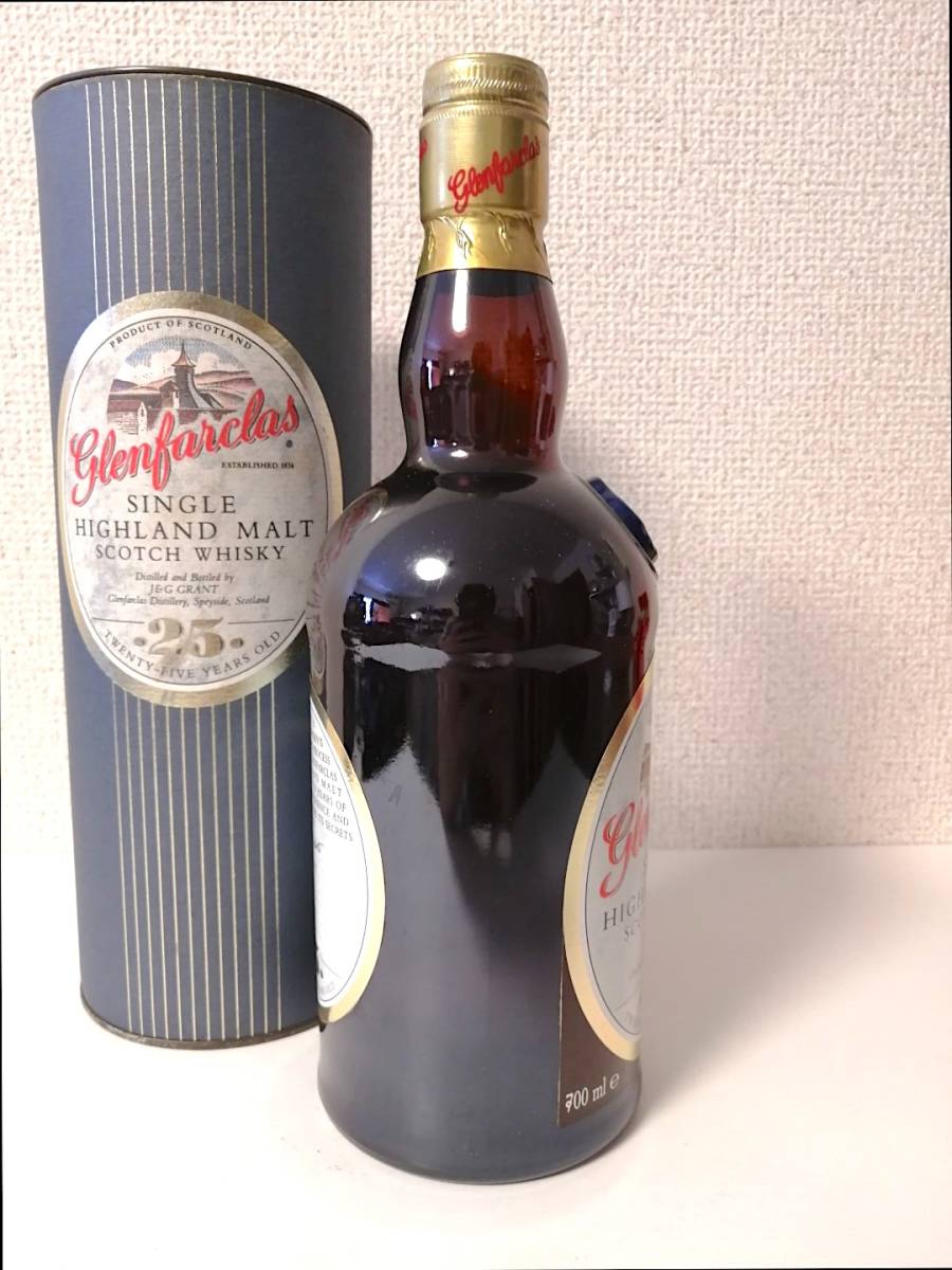 Glenfarclas グレンファークラス 25年 旧ボトル 700ml 43度 未開封 箱