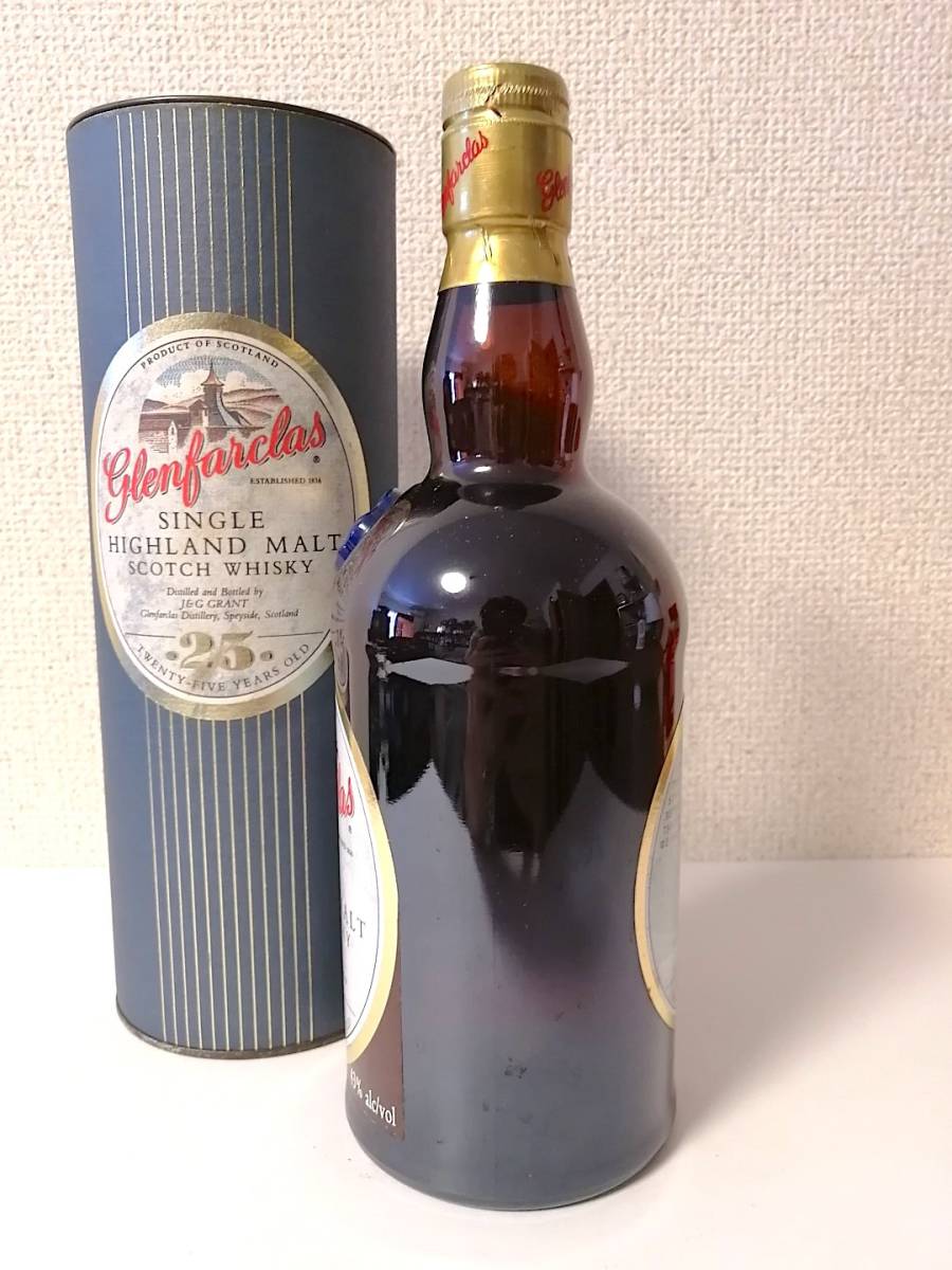 Glenfarclas グレンファークラス 25年 旧ボトル 700ml 43度 未開封 箱