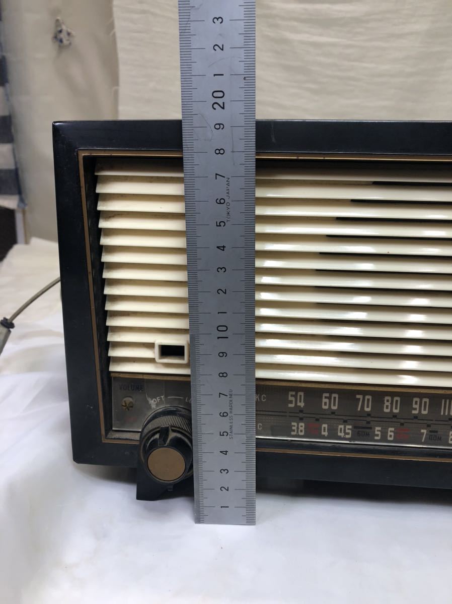 Z100 昭和レトロ ナショナル真空管ラジオ 昔のラジオ 古いラジオ 