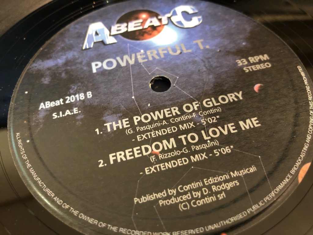 12”★Powerful T. / Fight For Your Empire / Wild On The Street / The Power Of Glory / Freedom To Love Me / ユーロビート！の画像2