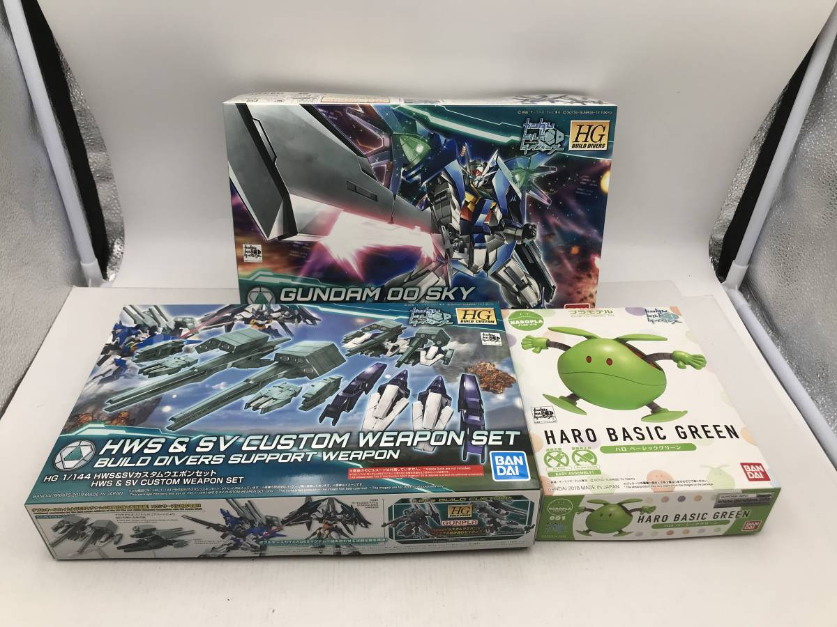 HGガンプラ 3点セット ビルドダイバーズ HGガンプラ 3点セット ビルドダイバーズ