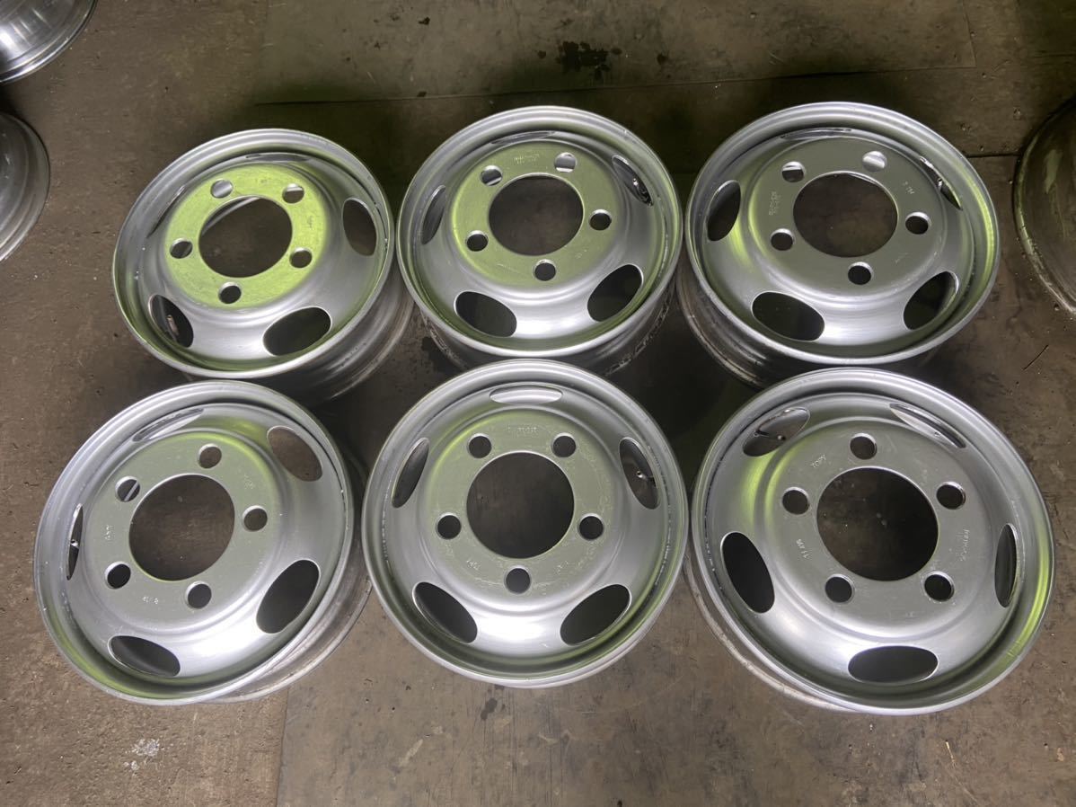 2トン 三菱 キャンター スチールホイール DUA 17.5×5.25 115-8TC 5穴