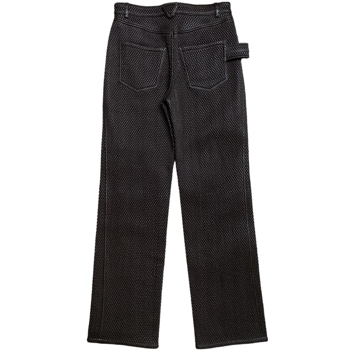 SS2021 BOTTEGA VENETA SALON 01 DANIEL LEE QUILTED LEATHER TROUSERS