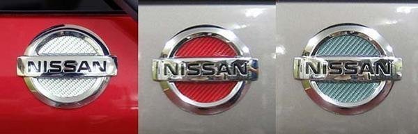 ハセプロ ★リア用エンブレム/レギュラーカラー (ピンク) CEN-4P★NISSAN ムラーノ TZ50/PZ50/PNZ50 (H16/9～H20/9)_装着イメージ画像