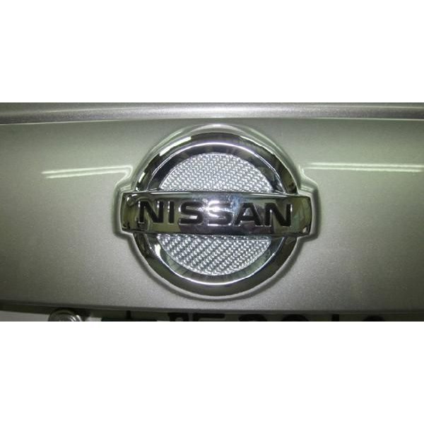 ハセプロ ★リア用エンブレム/レギュラーカラー (レッド) CEN-2R★NISSAN マーチ K12/AK12/YK12 (H14/3～H22/7)_※参考画像（シルバー）