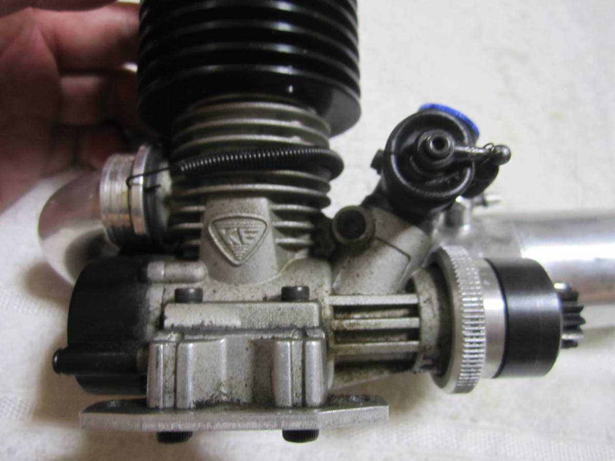 KYOSHO 京商 KE21R エンジン スライドキャブレター リコイルスターター マフラー 等 付属 GP R/C ENGINE ラジコン インファーノシリーズetc 7
