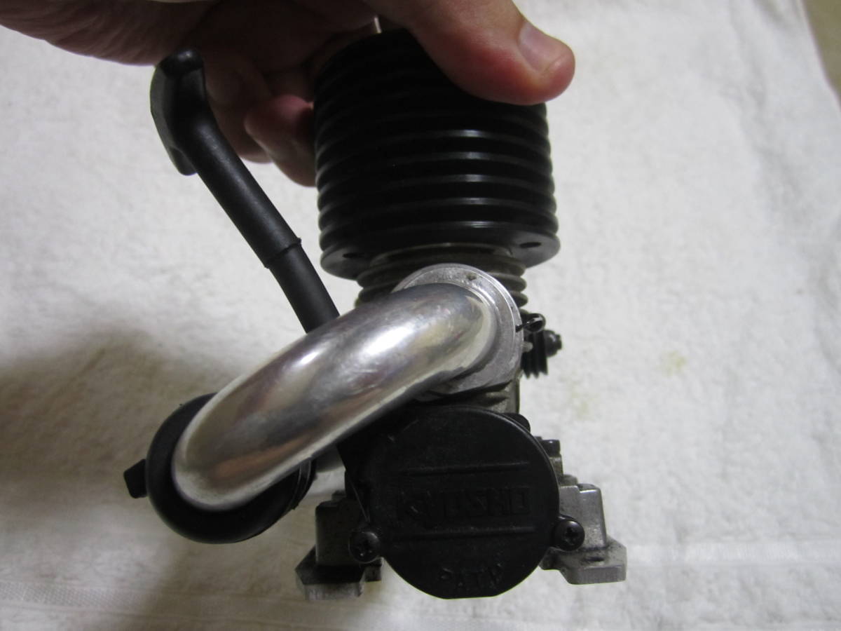 KYOSHO 京商 KE21R エンジン スライドキャブレター リコイルスターター マフラー 等 付属 GP R/C ENGINE ラジコン インファーノシリーズetc 6