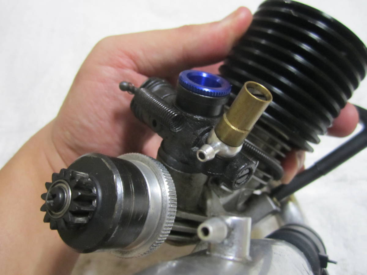 KYOSHO 京商 KE21R エンジン スライドキャブレター リコイルスターター マフラー 等 付属 GP R/C ENGINE ラジコン インファーノシリーズetc 10