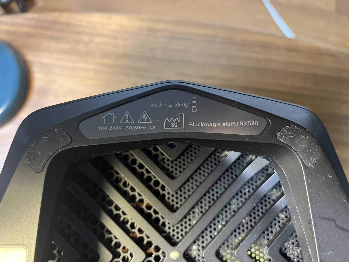箱無し】Black Magic Desigh eGPU RX580_外付けグラボ | www