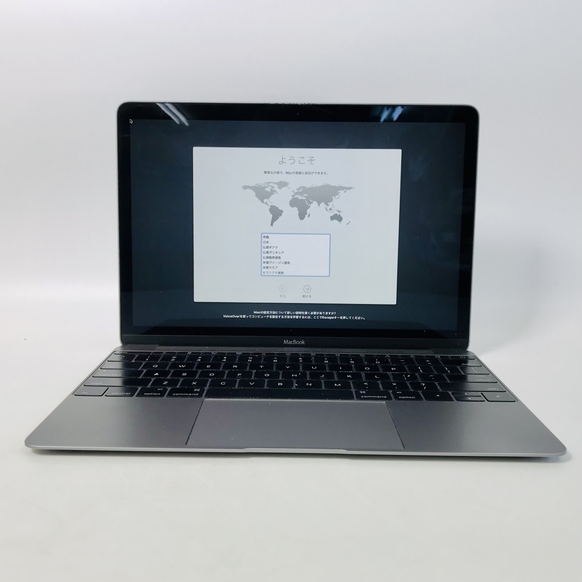 動作確認済み MacBook 12インチ(Early 2016) Core m3 1.1GHz/8GB/SSD