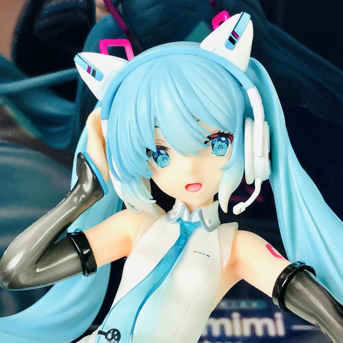 代引き不可 未開封 妖舞YOWU×F:NEX 1 7 初音ミク 猫耳ヘッドフォンVer