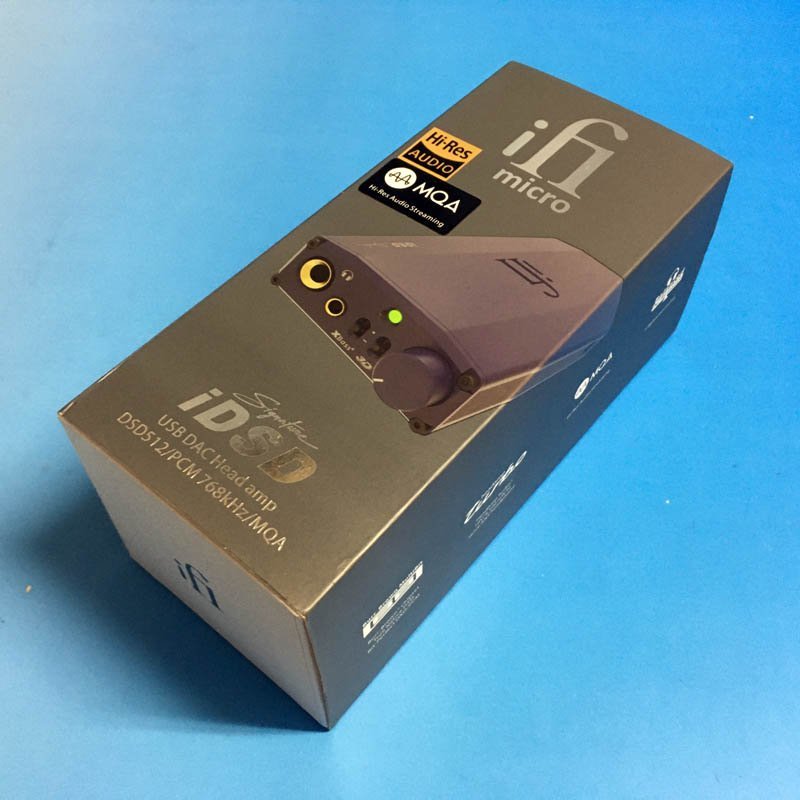 [未使用ジャンク] iFI Audio(アイファイオーディオ) ハイレゾ対応DAC＆ヘッドフォンアンプ micro iDSD Signature