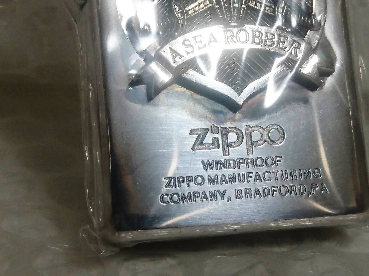 内袋未開封+廃盤品　Zippo　WIND PROOF　A SEA ROBBER　1999_画像4