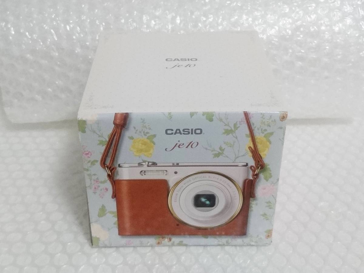 現状品 廃盤品+難あり　CASIO　je10　EX-JE10-WE　ホワイト　カシオ　EX-JE10_画像1