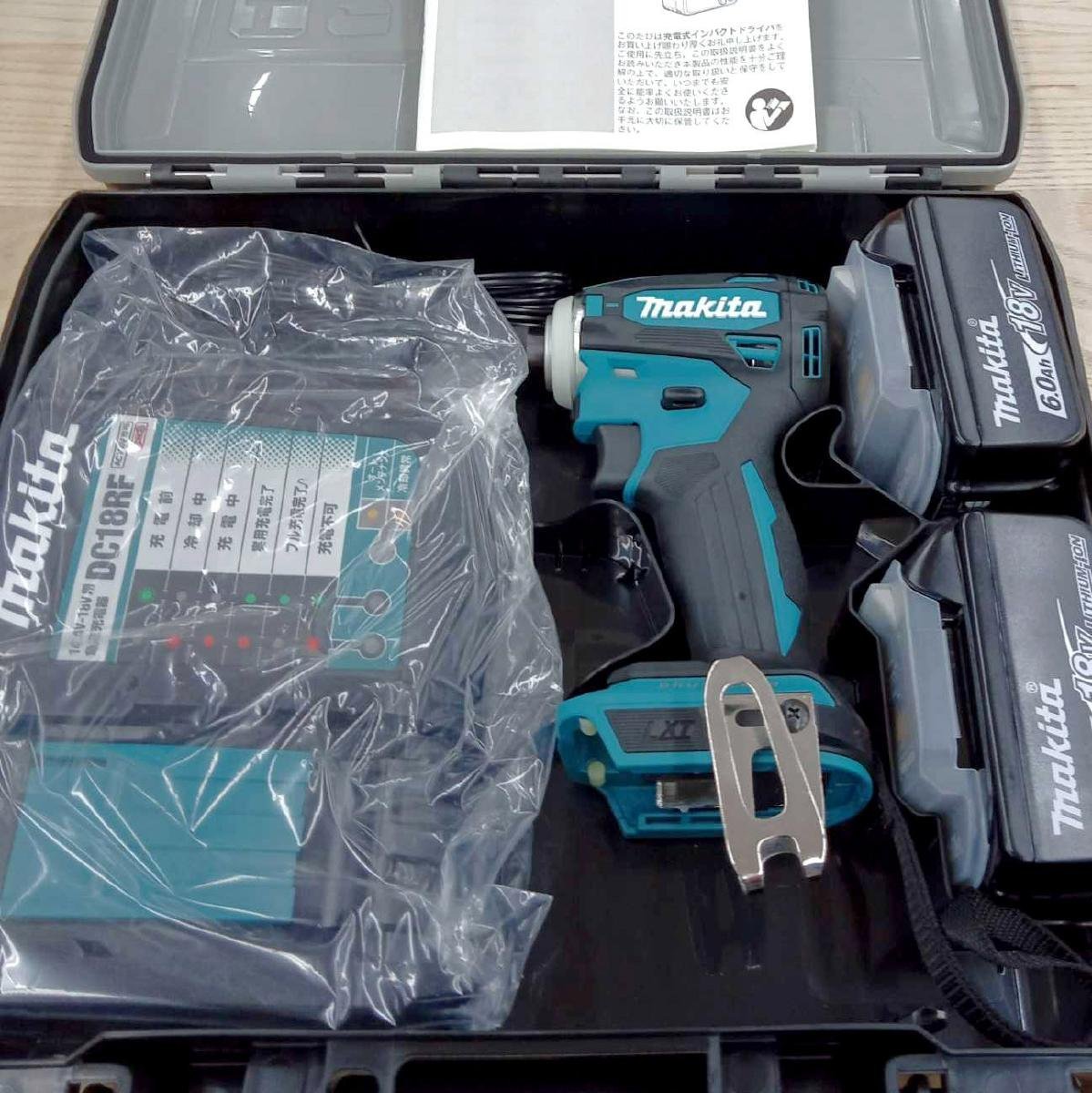 未使用品] makita マキタ 充電式インパクトドライバ TD172DRGX フル