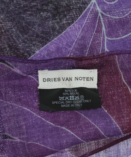 DRIES VAN NOTEN ストール メンズ ドリスヴァンノッテン 中古　古着_画像3