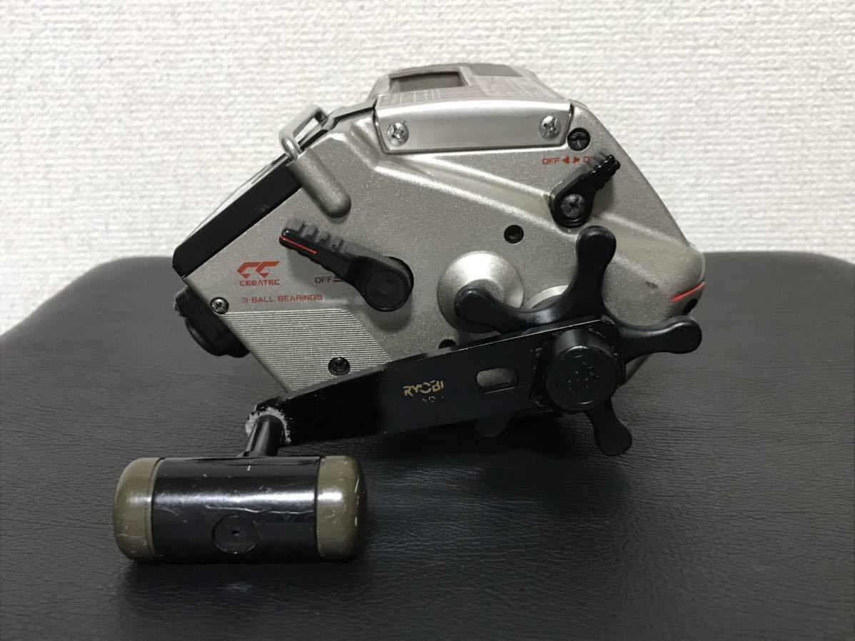 リョービ AD電動100 ハイパワーEX 電動リール 電源コード セット リョービ AD電動100 ハイパワーEX 電動リール 電源コード セット
