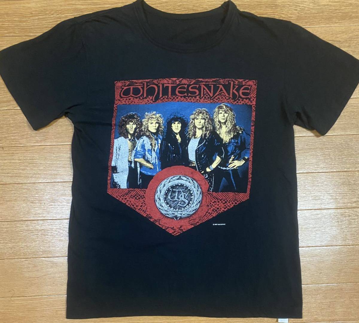 ヤフオク! - レア 80s WHITESNAKE ビンテージ Tシャツ バンド