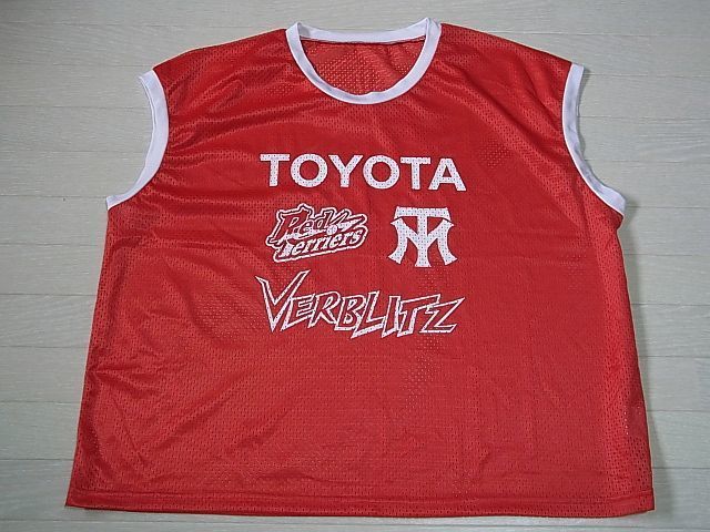 RED TERRIERS VERBLITZ game shirt mesh red terrier -z jersey Toyota Motor red terrier -z woman softball part 