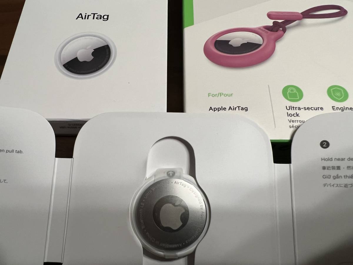 ★新品同様 Apple AirTag ＋ ストラップホルダー_画像2