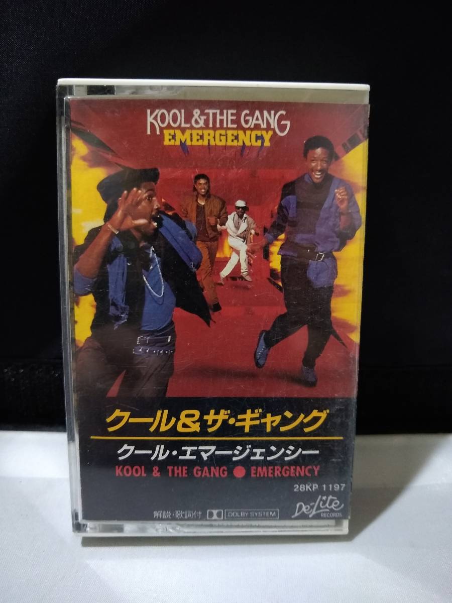 T3215 カセットテープ クール＆ザギャング KOOL & THE GANG / EMERGENCY エマージェンシー 日本国内版の画像1