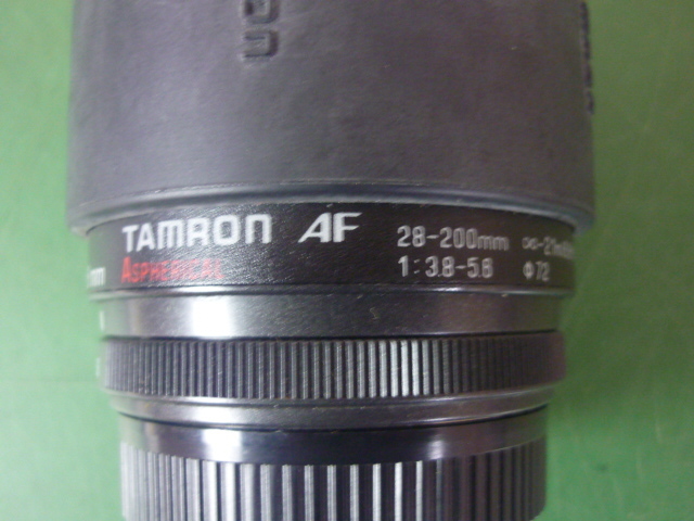 送料無料／カメラ用レンズ　■ TAMRON ASPHERICAL AF 28-200mm 1:3.8-5.6 φ72（管4081508）_画像4