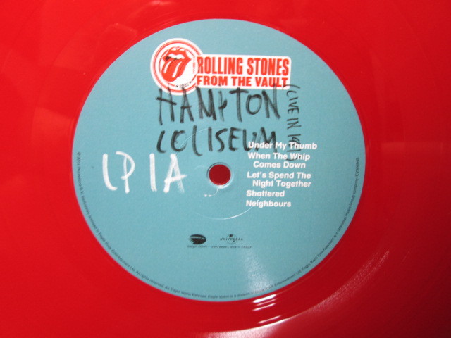 US-original From The Vault Hampton Coliseum (Live In 1981)(3LP+DVD) Rolling Stones ローリング・ストーンズ　アナログレコード_画像8