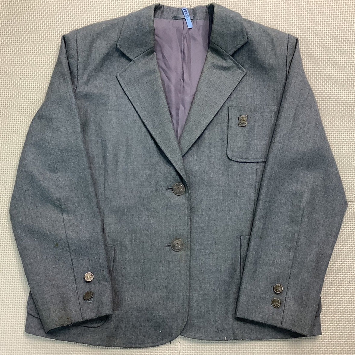 インポート・海外人気ブランド Y)I658 (中古) 山形県 酒田商業高校 3点セット /希少/校章/閉校 学生服