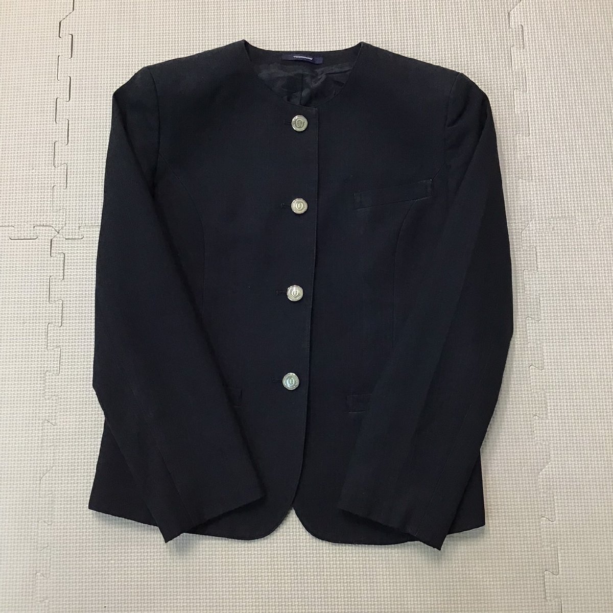『1年保証』 O622 (中古) /指定品/L/EL/W66 4点セット 大竹高校 広島県 学生服