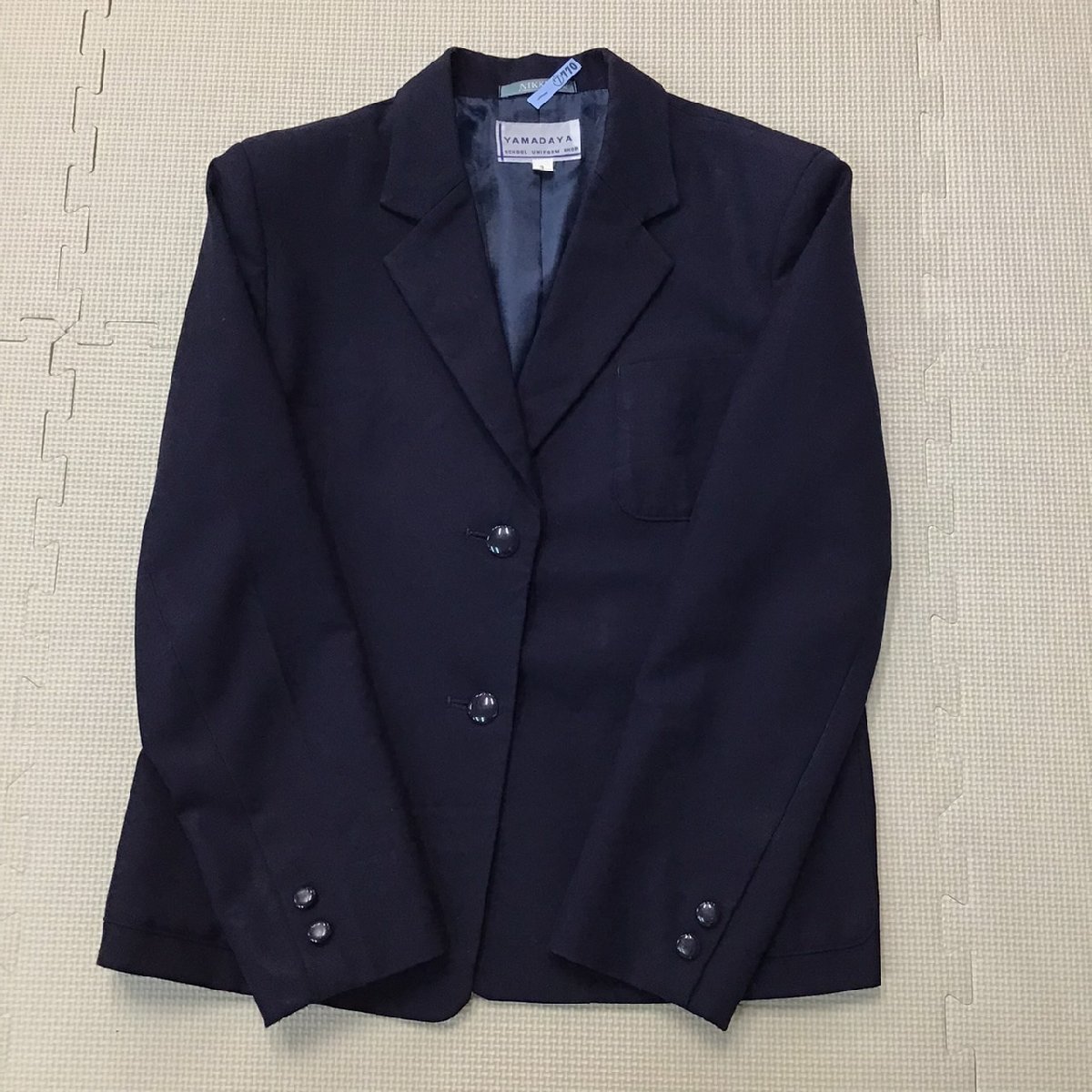 メーカー 一覧 O770 (中古) /3/L/W66/丈66 4点セット 姫路商業高校 兵庫県 学生服