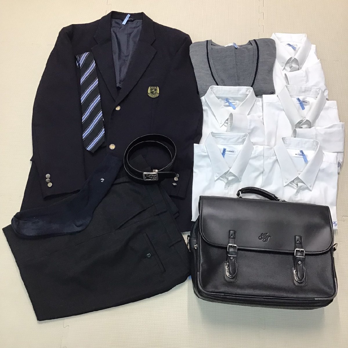 OT459-1 (箱)()栃木県 國學院大學栃木高校 男子学生服 12点セット/ OT459-1 (箱)()栃木県 國學院大學栃木高校 男子学生服 12点セット/