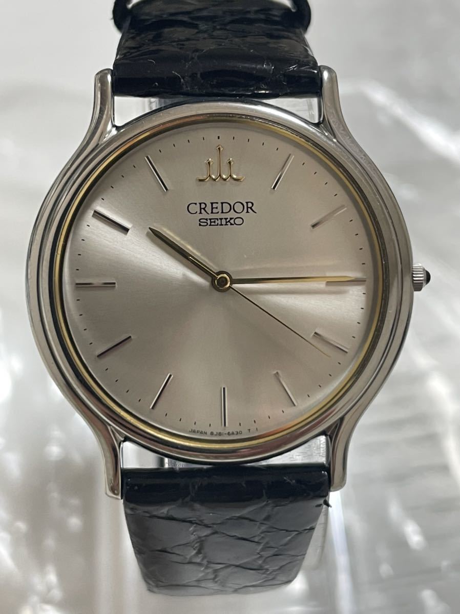 1円スタート未使用保管品 SEIKO セイコー CREDOR クレドール 8J81-6A30